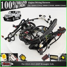 Engine Wiring Harness For 2012-2015 Jeep Wrangler Jk 3.6l 68081220ai 68081220ah