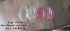 Finger Silicone Toothbrushes Designed For Infants And Toddlers New