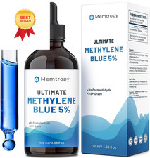Methylene Blue Pharmaceutical Grade 4.06 fl oz 120 mL , 99 Purity...