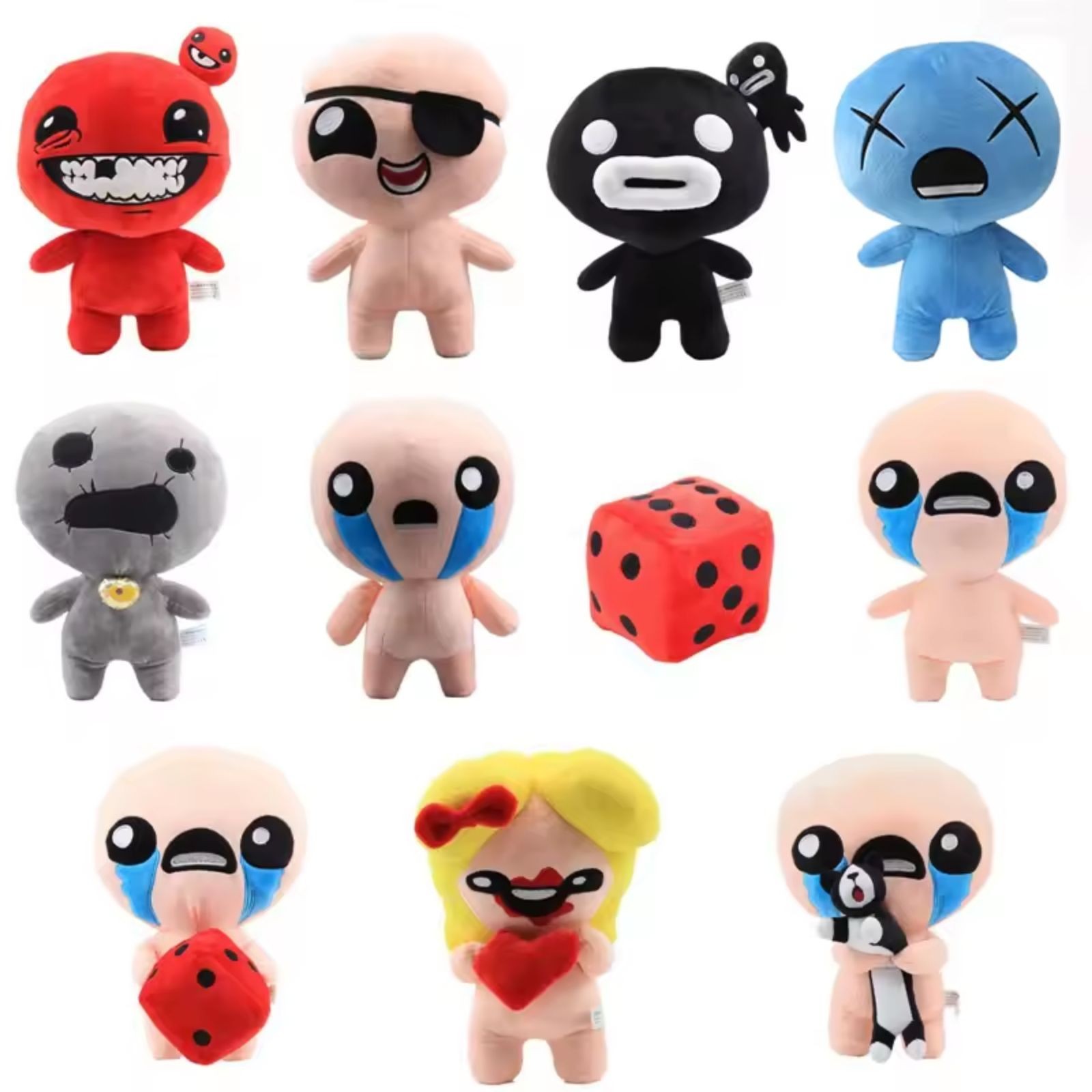 30cm The Binding of Isaac Plush Toy Doll Afterbirth Rebirth Game Cartoon ISAAC