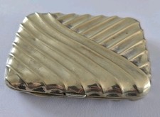Vintage Silver Plated Cigarette Box (See Desc)
