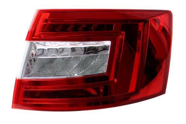 ABAKUS Rear Tail Light 665-1929R-UE Right For Skoda, P21W/PY21W/LED/H21W