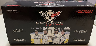 2001 Dale Earnhardt Dale Jr Pilgrim Collins #3 Raced Corvette C5R RV 1:43 Plus
