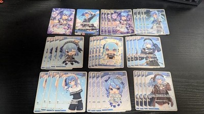 Hololive Hololive Live Start Deck Suisei Hoshimachi Support No Cheer