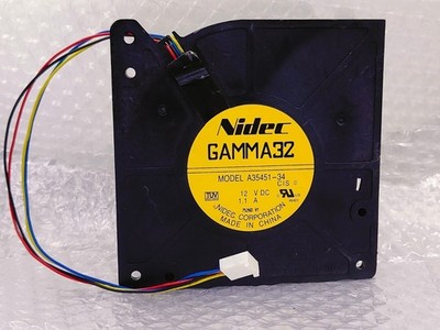 1 PCS    Fan GAMMA32 A35451-34  DC12V 1.1A 12032 12cm 4 pin   switch fan #wd