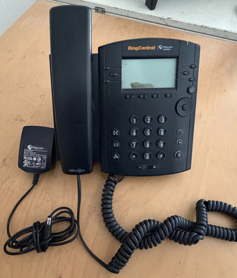 POLYCOM Ring Central VVX 310 Phone with Power Cable