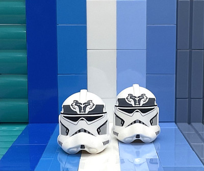 1x  lego star wars GCC Wolfpack Recon Helmet NEU GrandpaCloneCustoms + Löcher