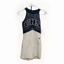 Varsity Spirit GHS Cheer Uniform Navy White Competition Outfit - Girl's 13