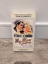  My Man Godfrey (1936) on VHS Classic Film William Powell Carole Lombard TESTED