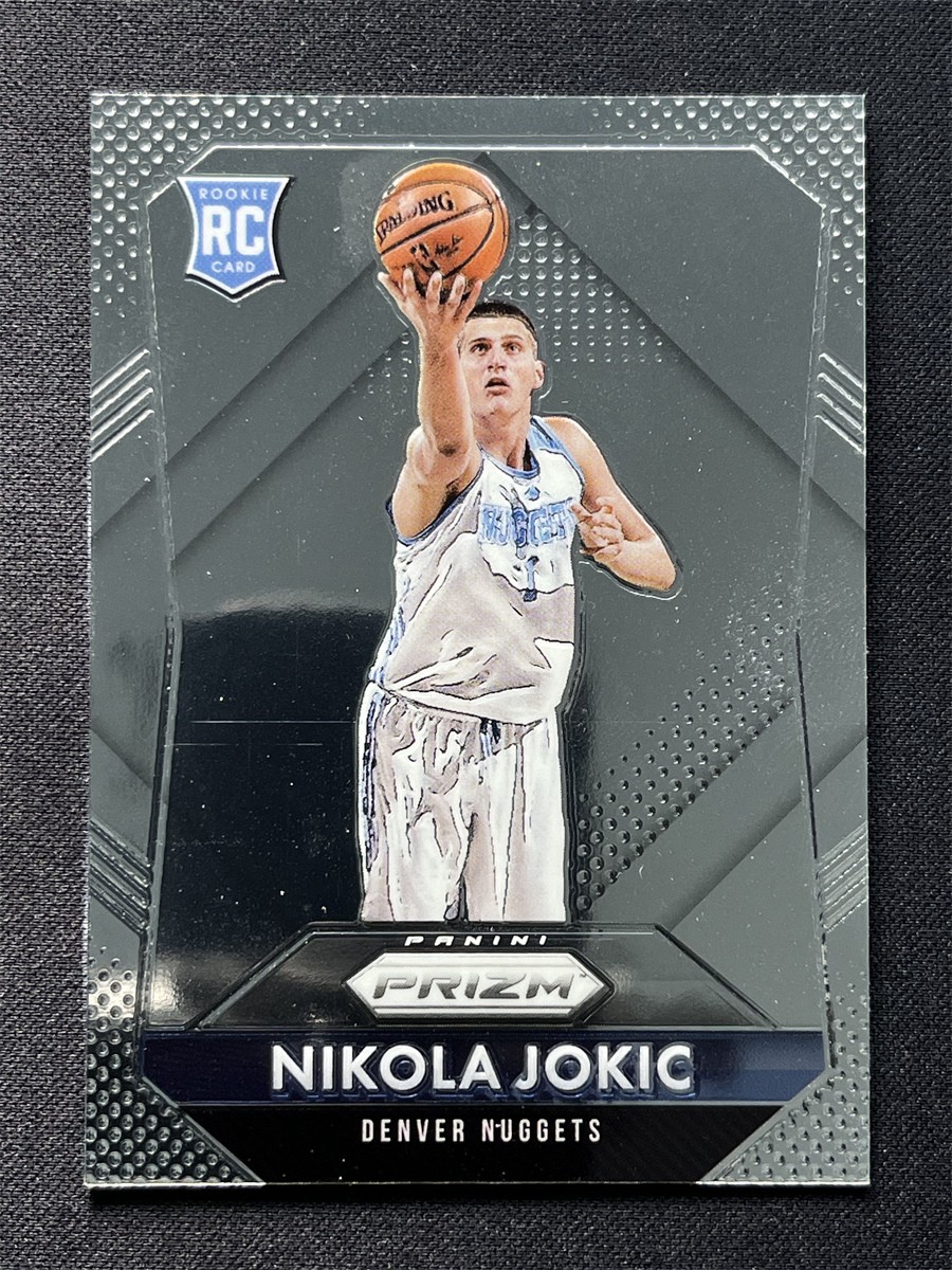 2015-16 Panini Prizm Basketball Nikola Jokic Base Rookie RC Nuggets #335