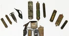 Lot 10 Antique Brass Copper Mezuzah Cases Made in Israel 1950s Mid Century