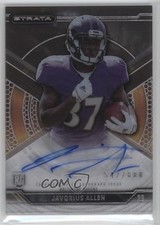 2015 Topps Strata Auto 542/800 Javorius Allen #SA-JAL Auto 0af