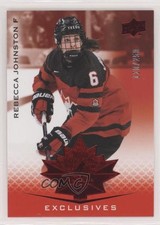 2021 Upper Deck Team Canada Juniors Exclusives 120/250 Rebecca Johnston #51 1u6