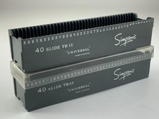 Vintage 40 Slide Tray Simpsons Universal Made in Canada Lot of 2 JJ844