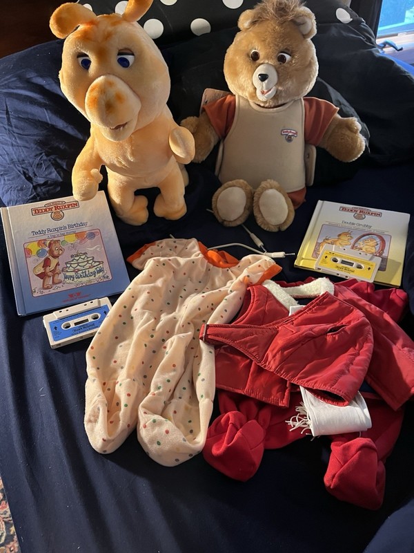 Teddy Ruxpin And Grubby In Perfect Working Order