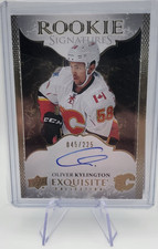 OLIVER KYLINGTON RC AUTO 2016/17 Upper Deck Exquisite Rookie Signatures /225