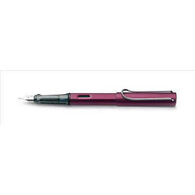 Lamy 1221733 AL-star Füllhalter, blackpurple, Feder M
