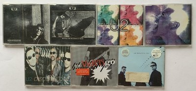 7 X MAXI-CD - U2! VON GUT BIS SEHR GUT (WITH OR WITHOUT YOU-BEAUTIFUL DAY-STILL)
