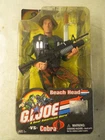 2002 G.I. Joe Vs Cobra Beach Head 12" Figure Hasbro MOC