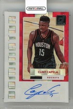 2017-18 Donruss Clint Capela Dominators Signatures 27 39/40 Houston Rockets
