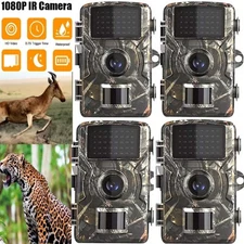 Outdoor 1440P Hunting Trail Camera Wildlife Waterproof Game Cam Night Vision