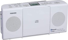TOSHIBA CD Radio with Bluetooth TY-CW26 W White Electronics AC100V 50-60Hz