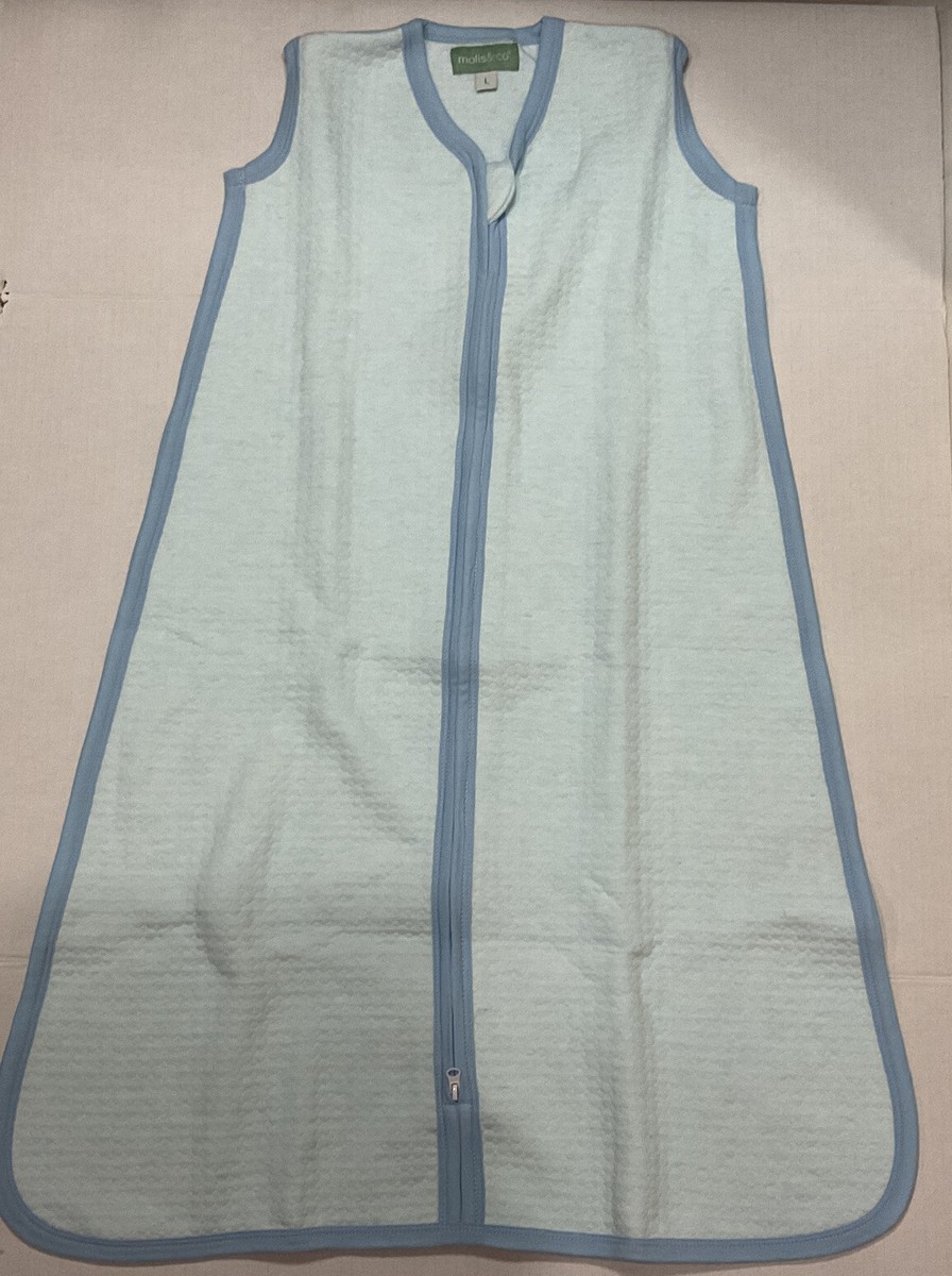 molis co Baby Sleeping Bag Sack, 100% Organic Cotton,Lightly