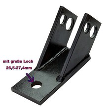Drehsicherung Kat. 1 & Kat. 2 für Ackerschiene (26,5 mm Loch für Kugelkopf) Neu