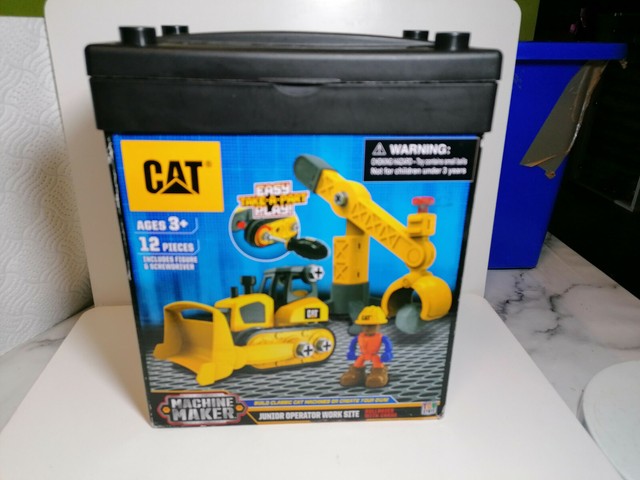 CAT Machine Maker - Junior Operator Work Dump Truck With Tower Drop for sale online | eBay