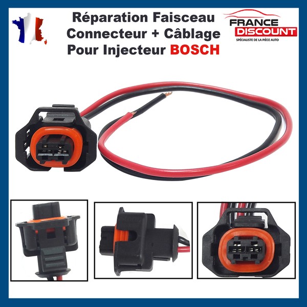 Reparaturset Kabelstecker Connector FüR Injektor Bosch BMW Mercedes-image