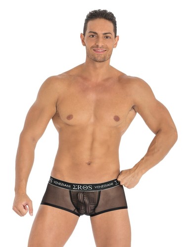 EROS VENEZIANI Pantalone Uomo Push Up 7268E Nero - Foto 1 di 2