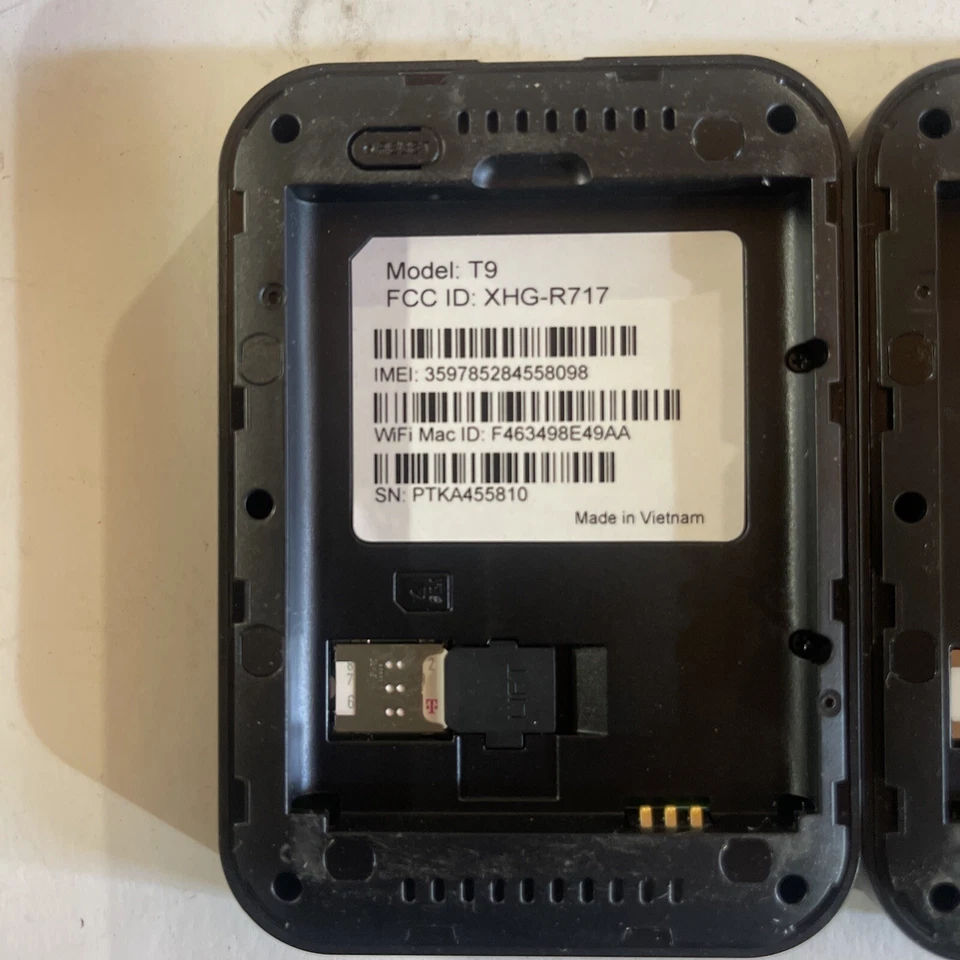 2 T-Mobile T9 Franklin Wireless Mobile Dual-Band Wi-Fi Hotspot (No Battery) - Image 3 of 3