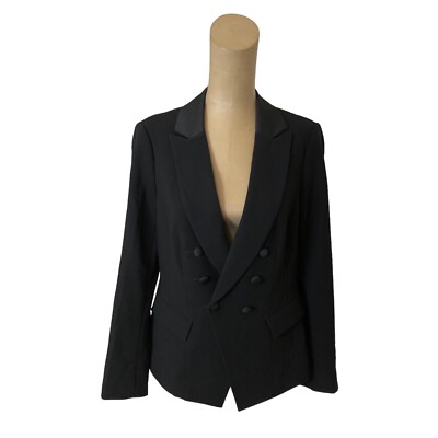 NWT! White House Black Market Dark Trophy Tuxedo Jacket Blazer