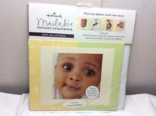 HALLMARK NEW GRANDCHILD MAILABLE INSTANT SCRAPBOOK New sealed plastic "Grandbaby