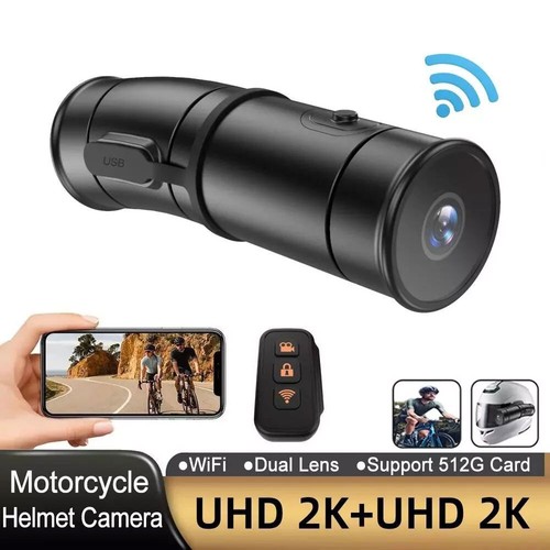 Dashcam Motorrad WIFI HD Video Recorder Dual-Objektiv DVR Nachtsicht G-Sensor - Bild 2 von 14