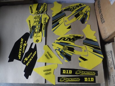FLU Designs PTS6  Team graphics Suzuki  RM125 RM250  1999  2000