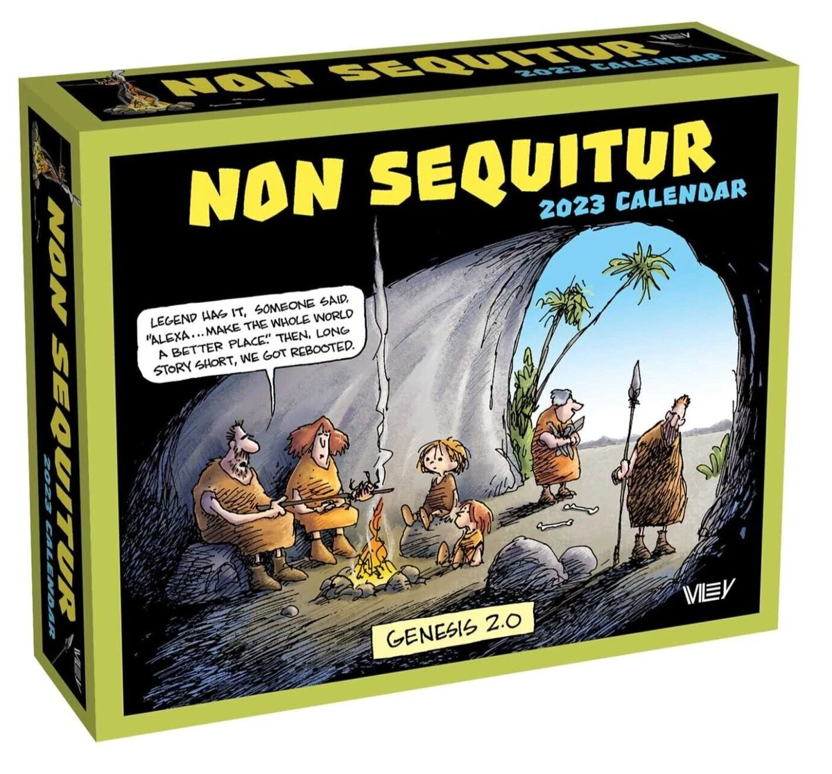 NEW 2023 Non Sequitur Day-To-Day Calendar Funny Comics Flip Book FREE  SHIPPING! 9781524872939 | eBay