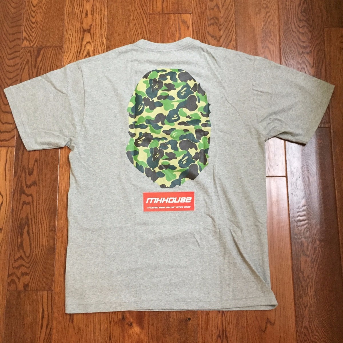 New A Bathing Ape Bape ABC Camo Big Ape Head Tee T-Shirt SS 2017