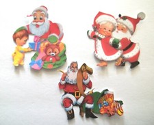 3D UPick Santa Reindeer Elf Reindeer Mrs Claus Scrapbook Card Embellishment