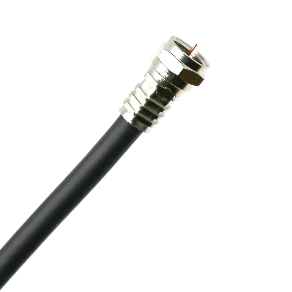 Belden 8263 RG59 Male 6-in Coaxial Cable for HD TV CATV Antenna Plug, 68 Pcs - Image 4 of 4