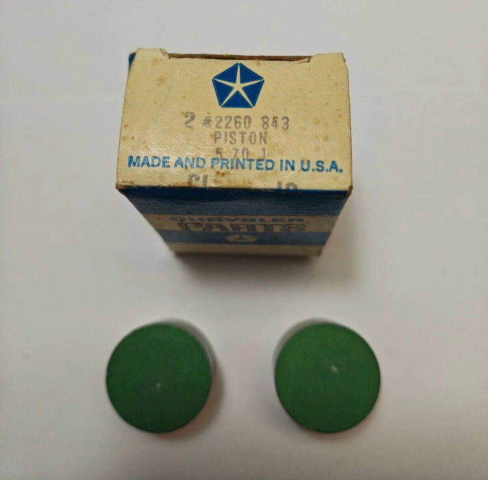 Dodge Plymouth Belvedere 330 1962-78 rueda trasera cilindro pistón 2260843 nuevo en stock Foto 3 de 4