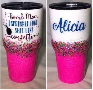 mom tumbler cups