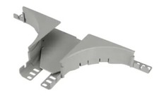 Legrand 50mm / 75mm x 100mm Tee Kit for PVC Cable Tray (83)