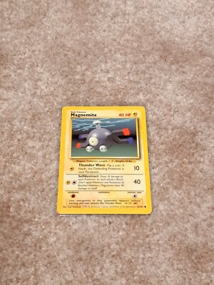 Pokemon Karte - Magnemite - 53/102 - Englisch
