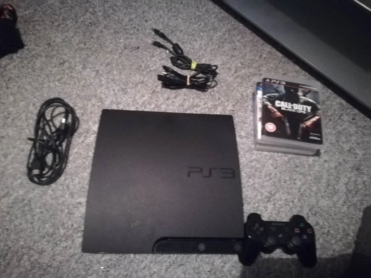 Sony Playstation 3 Ps3 Game Console Black Ops II Bundle (Used) 