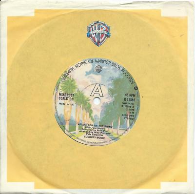 Mike Post Coalition:Afternoon On The Rhino/Bubble Gum Breakthro':Northern Soul