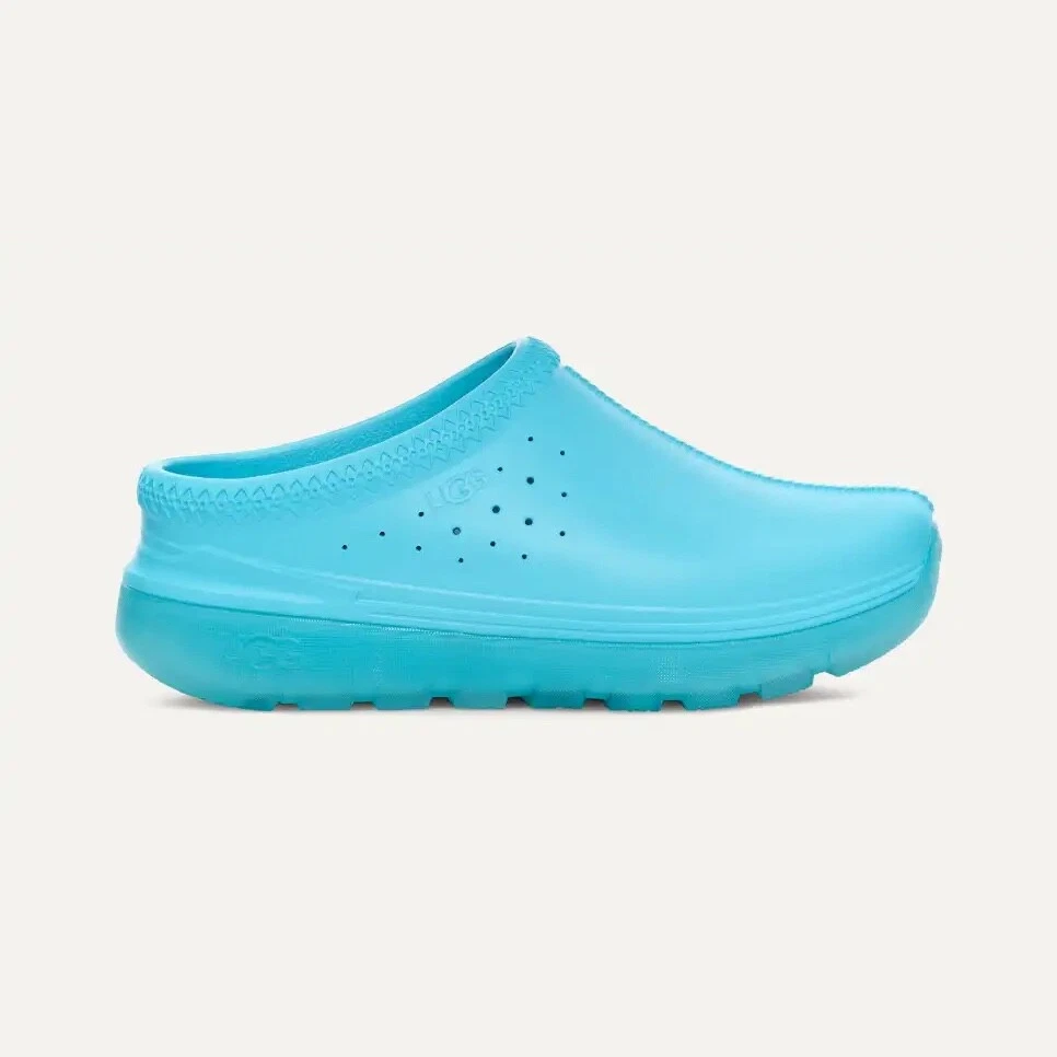 Nuovo senza scatola UGG Tasman Sport Zoccoli Sandalo Taglia 14 Agua Blu EVA Gomma 1138590 Uomo