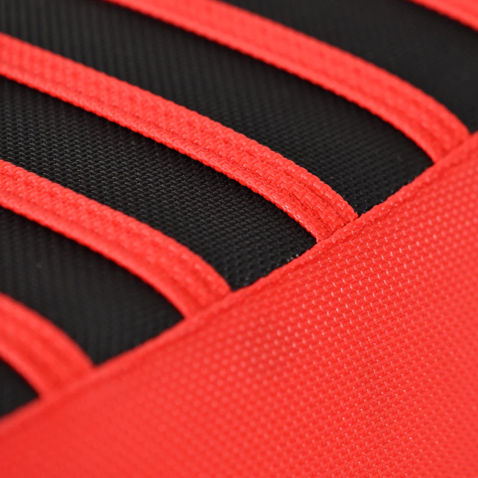 2000-2007 Honda XR 650R Gripper Seat Cover RED/BLACK/RED rib #414 - Image 4 of 4