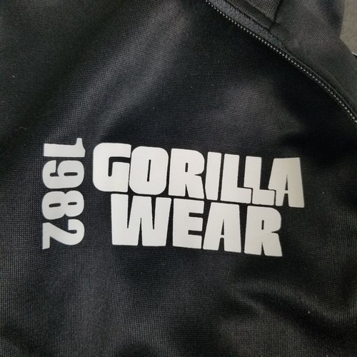Chaqueta de Pista Gorilla Wear Cremallera Completa Para Hombre Nueva Culturismo Levantamiento de Pesas Talla S - Imagen 4 de 8