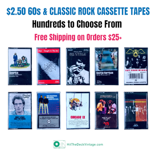 $2.50 CASSETTE TAPES 70s 80s CLASSIC ROCK Buy 10+ Free Ship Build Your Own Lot - Afbeelding 1 van 182